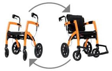 Fauteuil roulant et rollator Rollz Motion